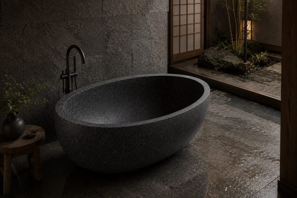 Atlas in Black Granite — visualisation