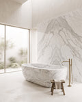 Arabesca — Arabescato White Marble Bathing Vessel