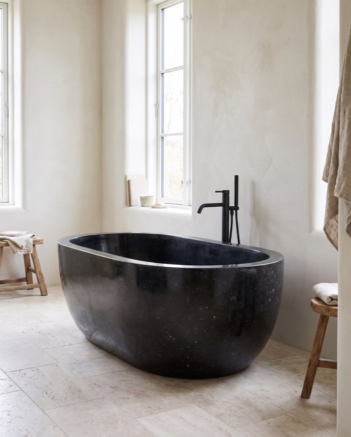 Corvus — Black Jade Bathing Vessel