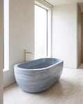 Indigo — Palissandro Blue Marble Bathing Vessel
