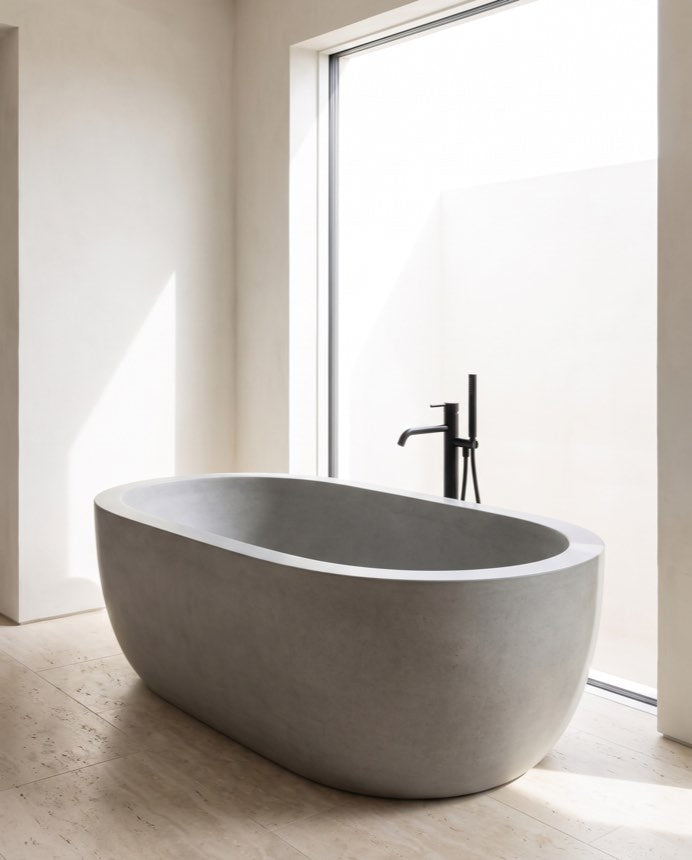 Cinder — Castle Grey Stone Bathing Vessel