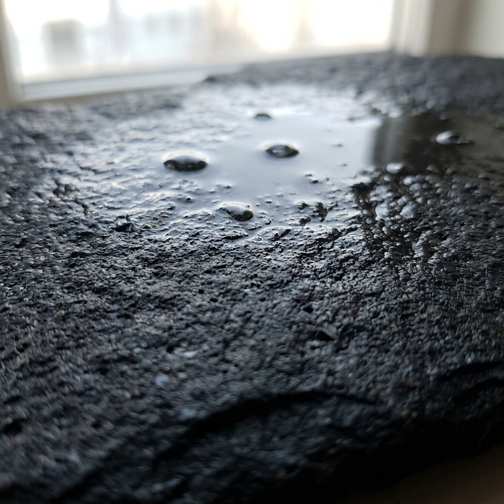 Vulcan — polished stone detail, Atelier Earthmade