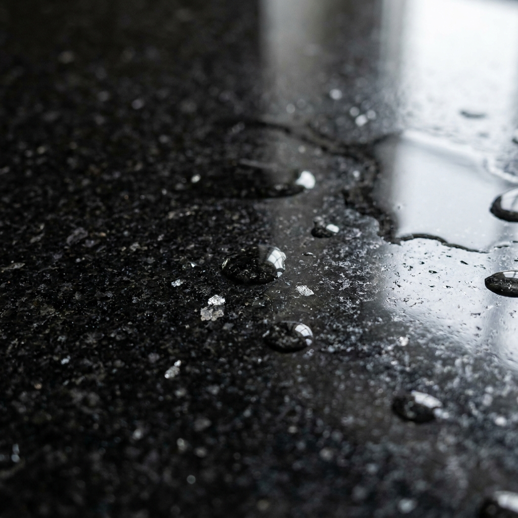 Atlas — polished stone detail, Atelier Earthmade