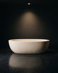 Aura studio render in Cream Limestone