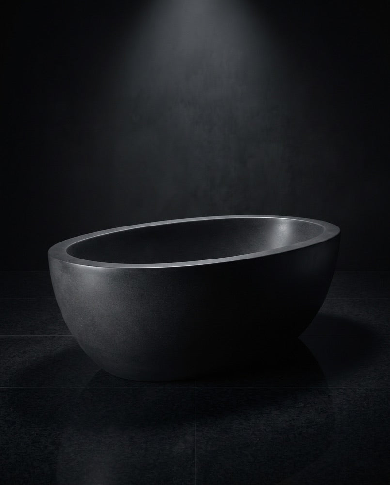 Vulcan studio render in Black Basalt